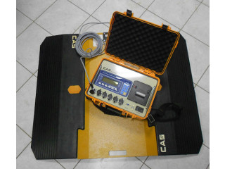 Permanent in-ground truck scales